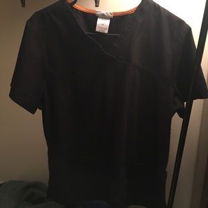 Black Scrub Top